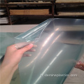 Film plastique transparent en polycarbonate souple d&#39;impression en soie